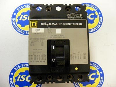 <b>Square D - </b>FAL32100 Circuit Breaker
